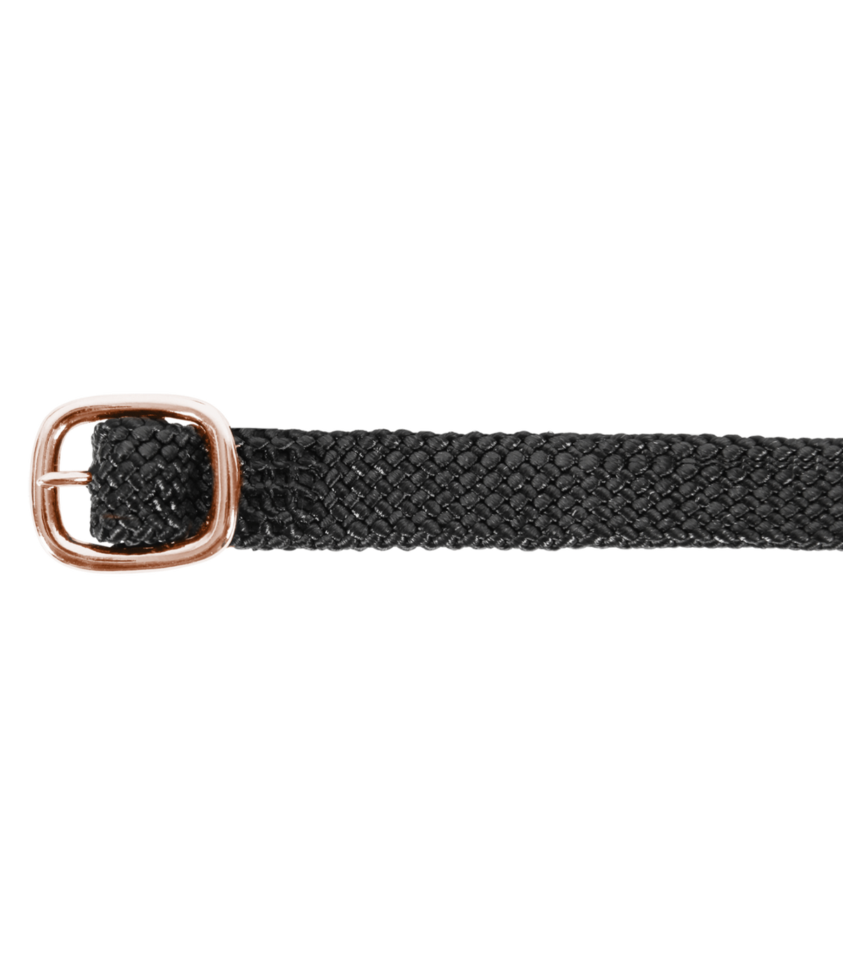 Nylon Spur Straps with Rose Gold Buckle
