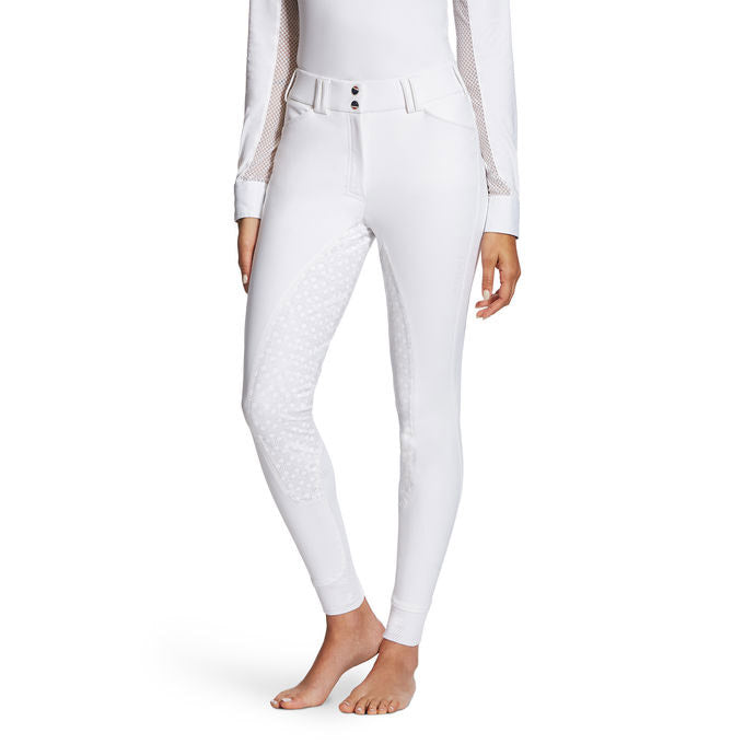 Ariat® Tri Factor Grip Full Seat Breech, White
