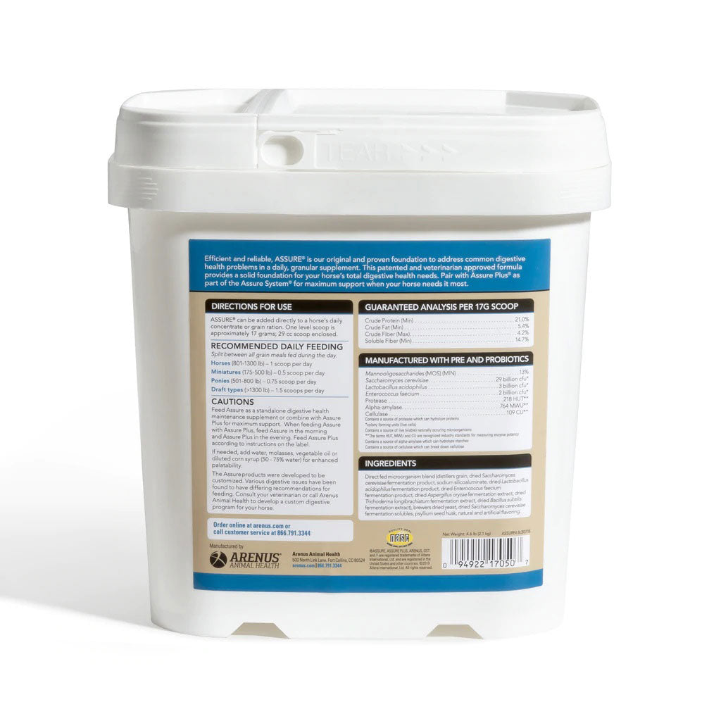 Arenus Assure, 4.6lb - 120 Servings