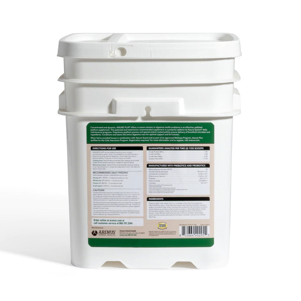 Arenus Assure Plus, 25lb - 50 Servings