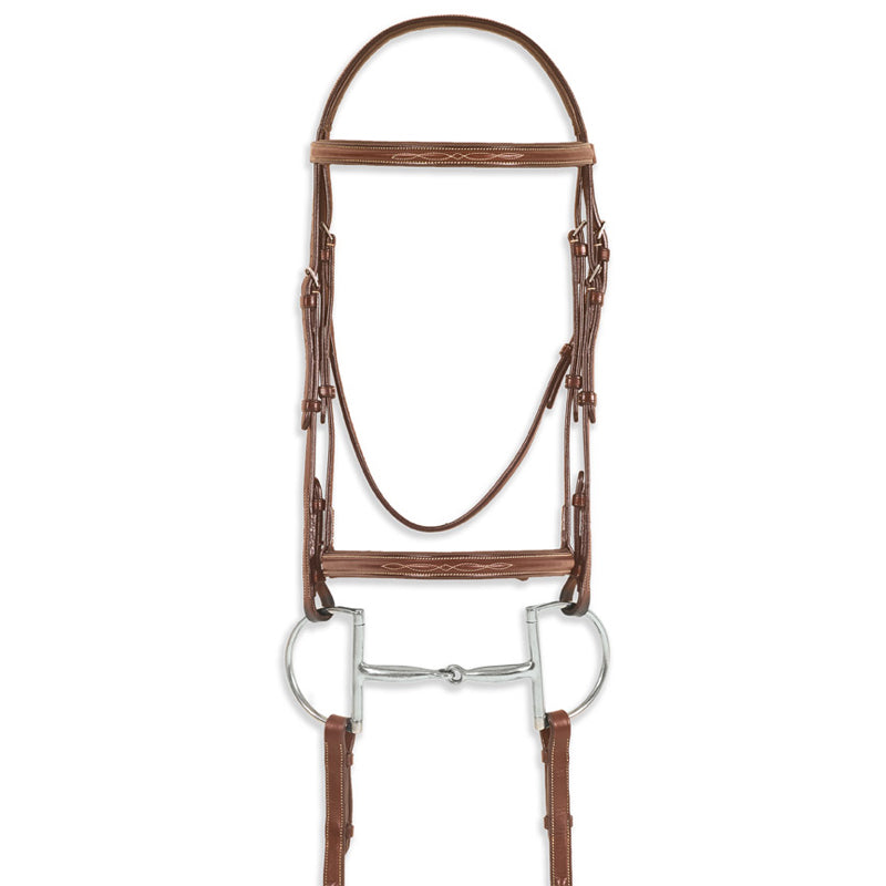 Pessoa PRO Fancy Stitched Raised Bridle