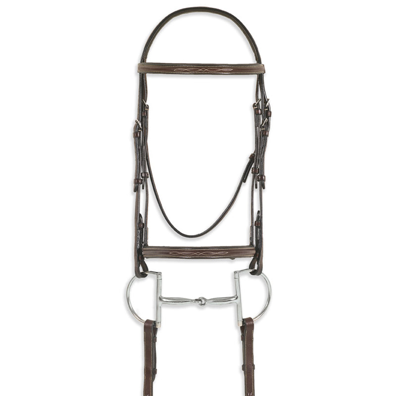 Pessoa PRO Fancy Stitched Raised Bridle