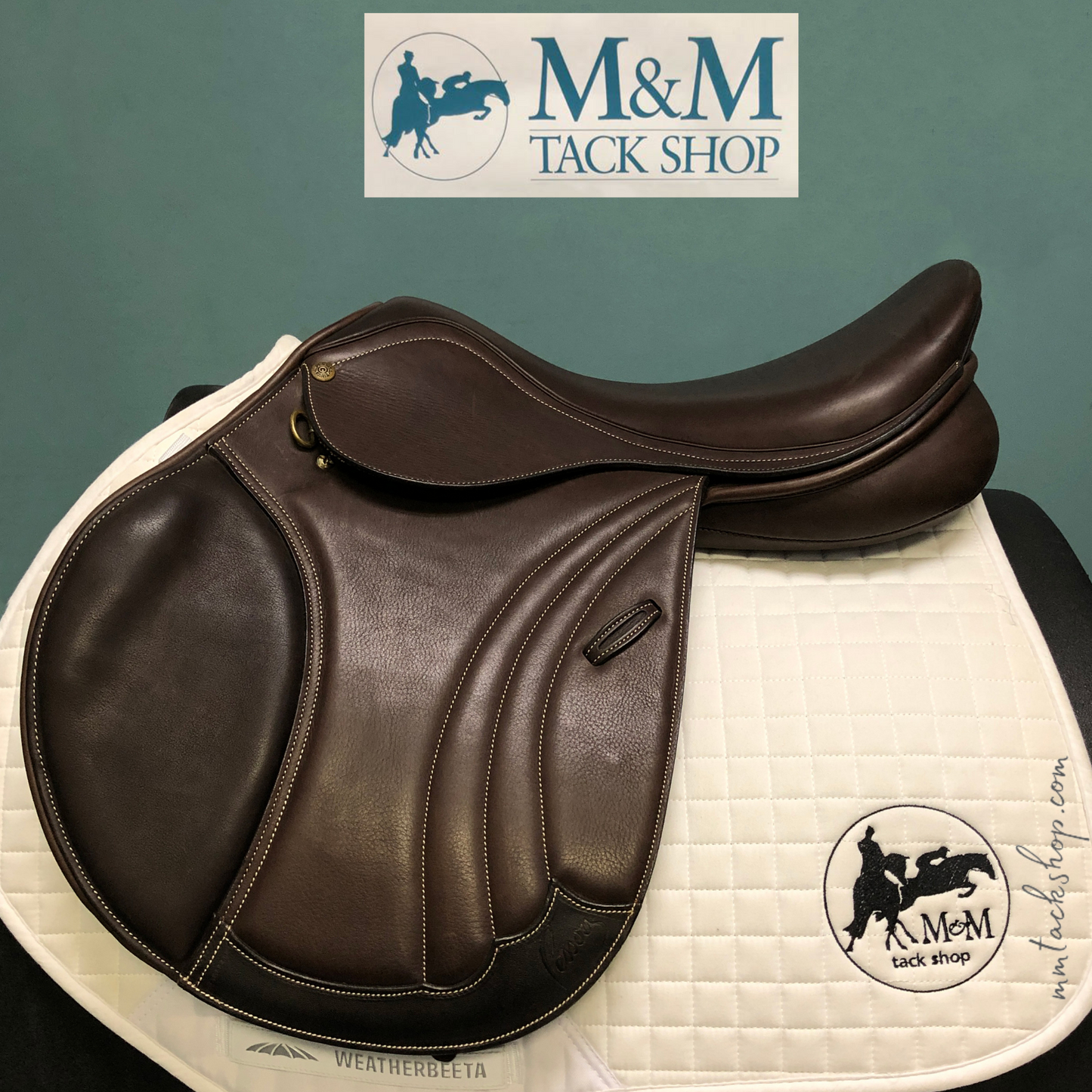 DEMO Pessoa® Tomboy II Covered Leather Close Contact Saddle