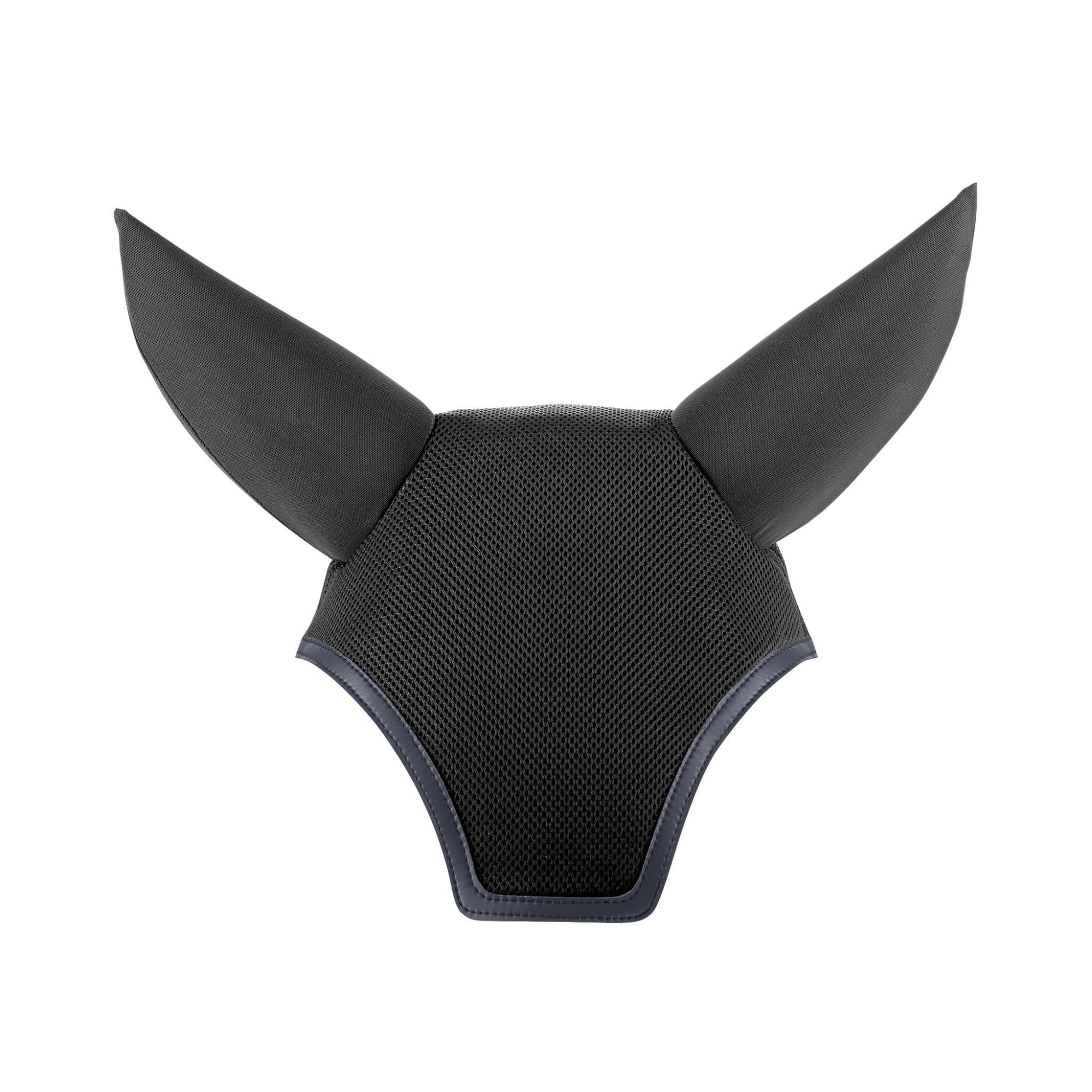 Equifit Silent Fit Ear Bonnet with foam ears to muffle sound.