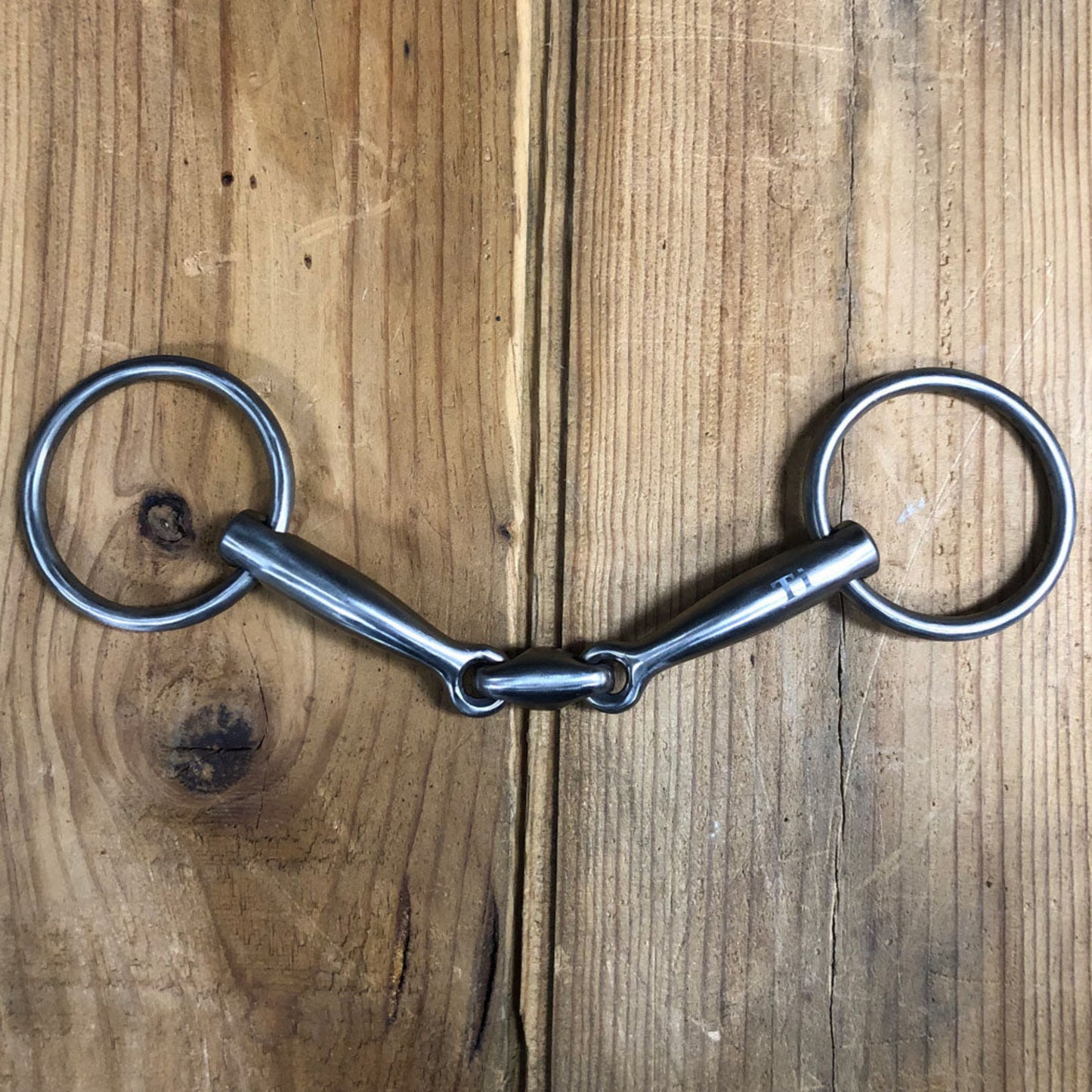 Ti Pure Titanium Bradoon with Lozenge, 14 mm