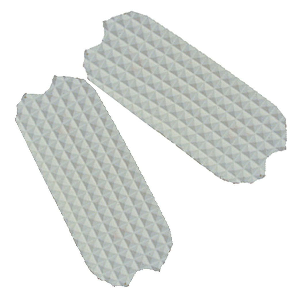 Fillis Stirrup Pads, White 4.25"