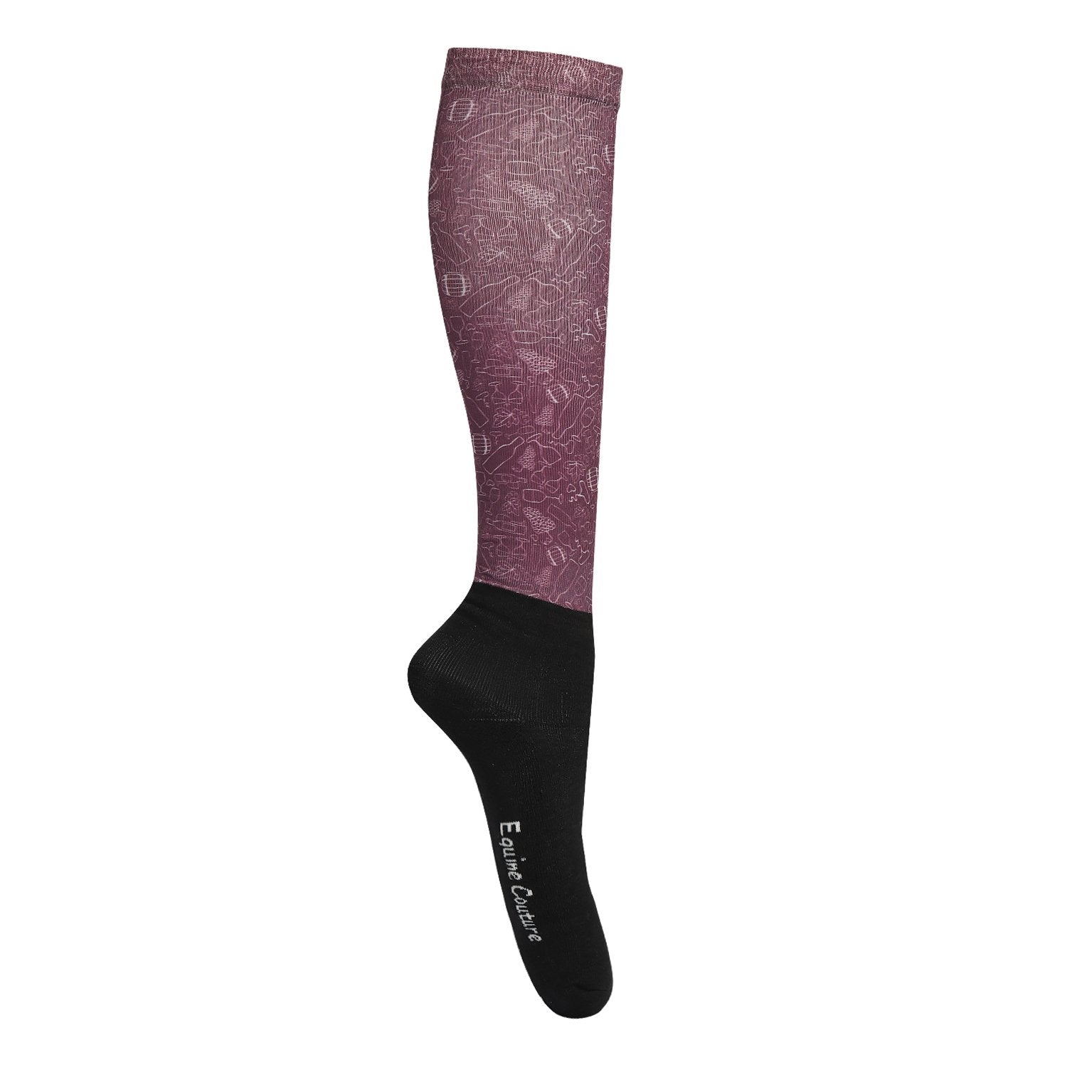 Equine Couture Over the Calf Boot Socks