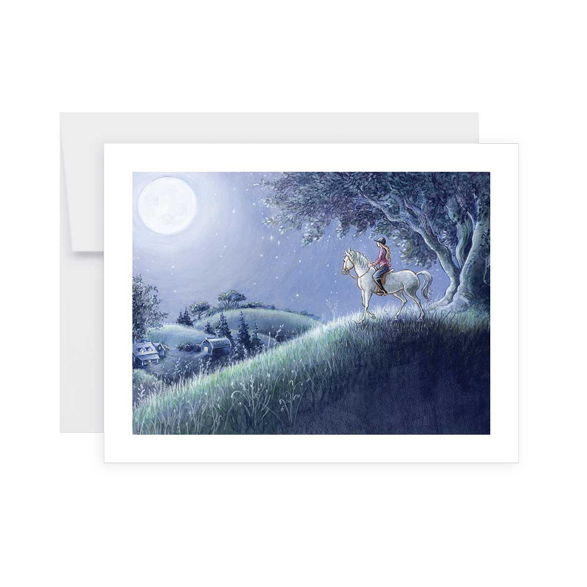 Jump The Moon Note Cards,  8 pack
