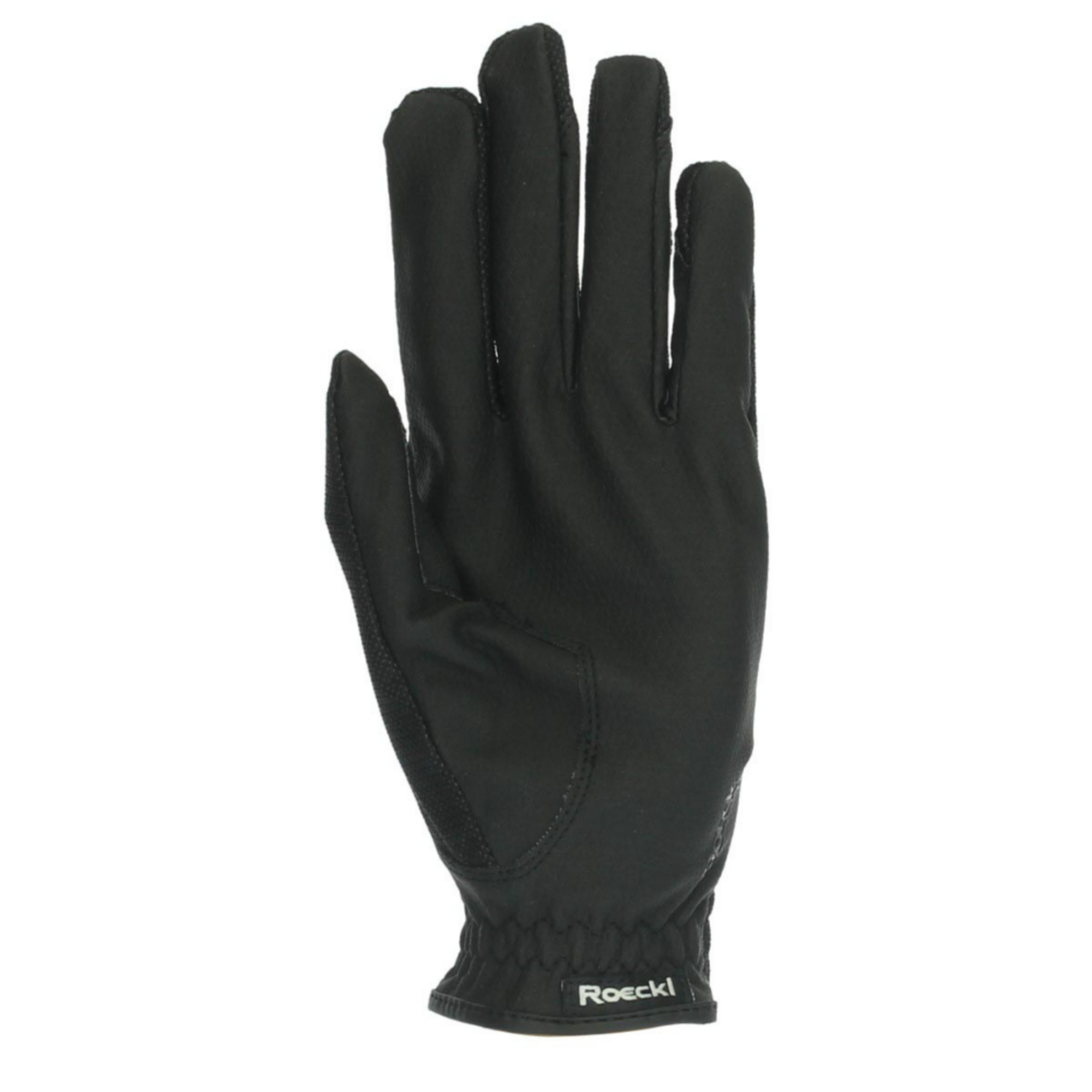 The underside of a Roeckl Grip Lite Riding Glove.