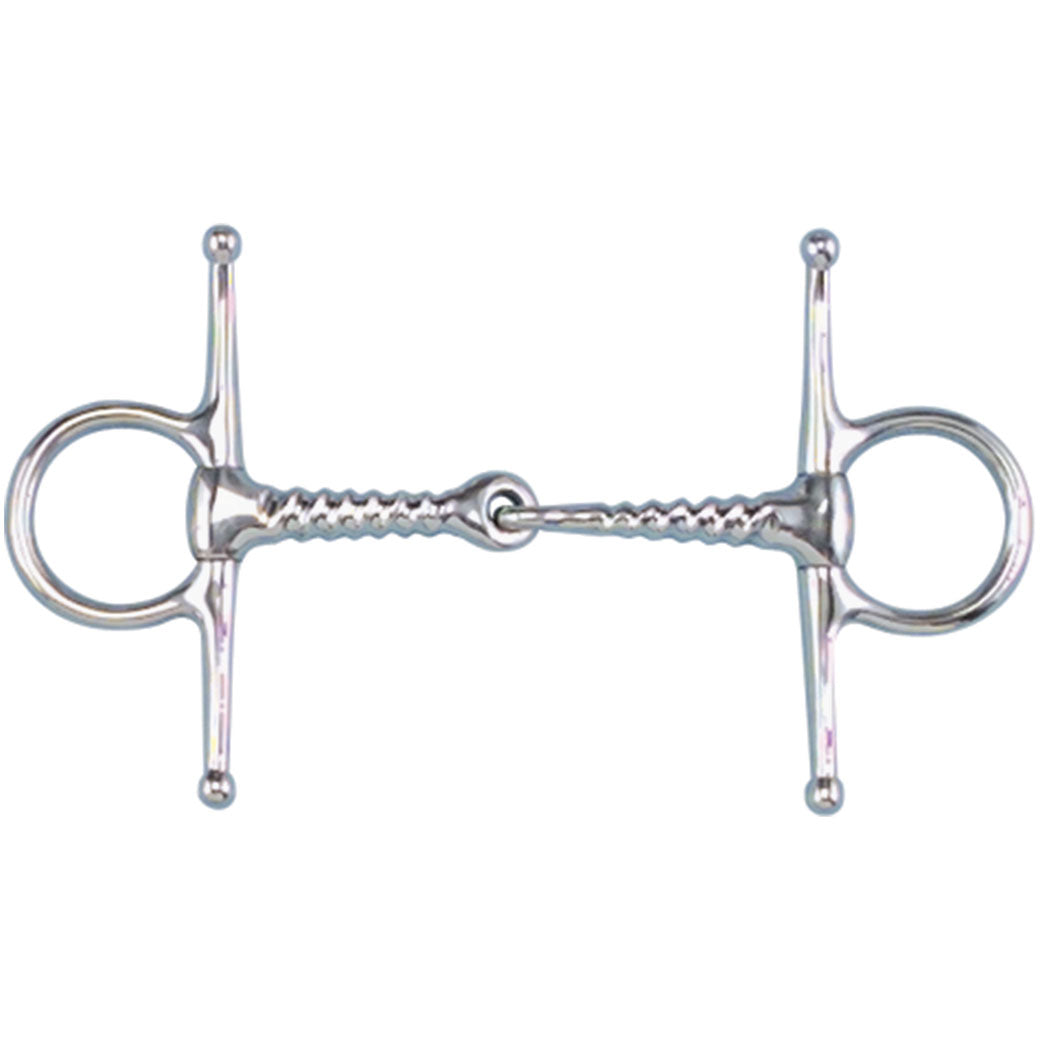 Pony Full Cheek Corkscrew Snaffle, 4.5"