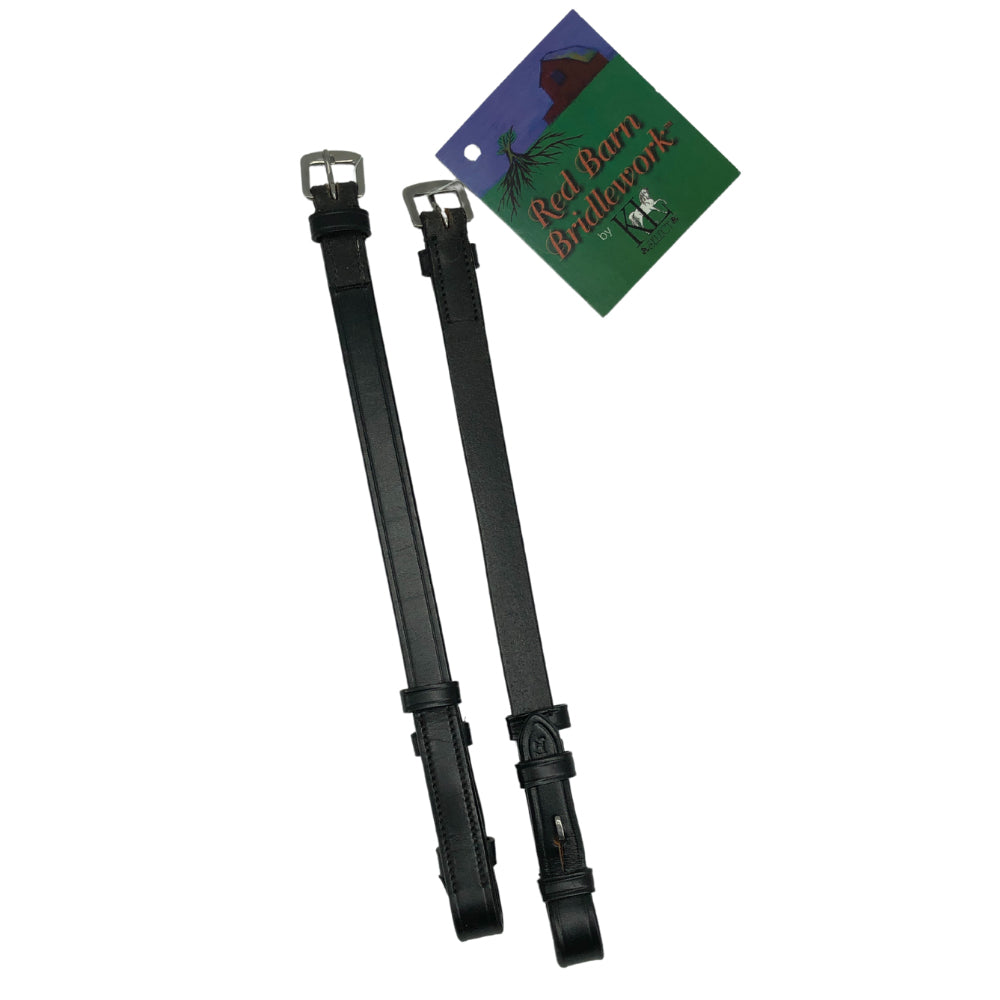 Red Barn 5/8" Cheek Pieces, Black Pin