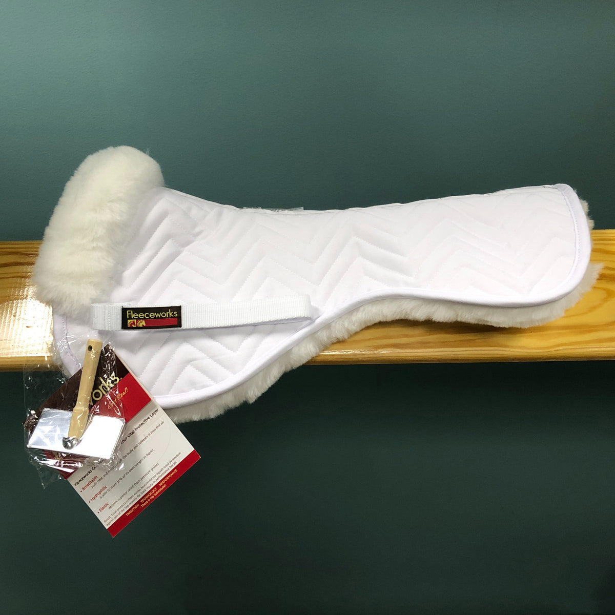 Fleeceworks Sheepskin Half Pad.