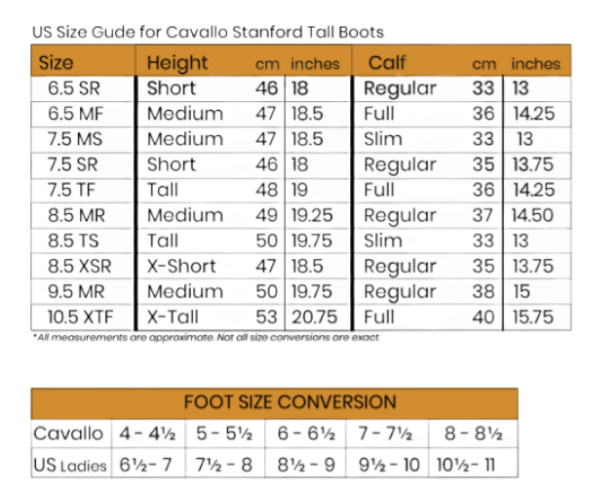 Cavallo Stanford Dressage Boot, US 10.5-11
