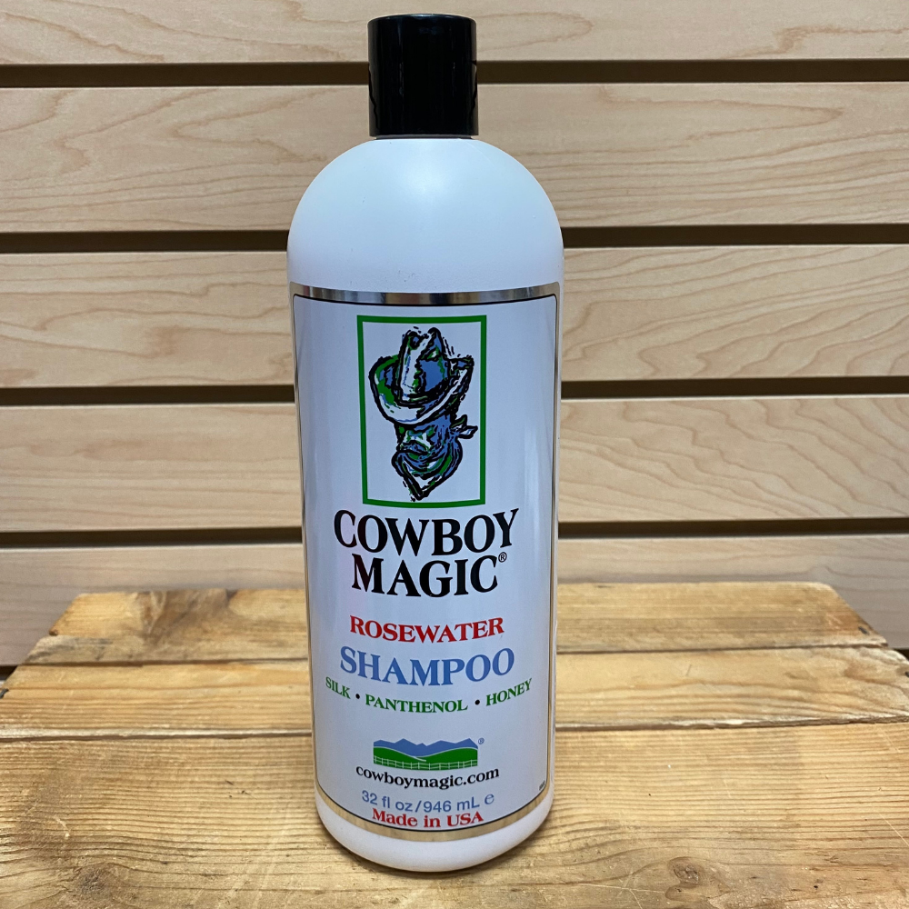 Cowboy Magic Rosewater Shampoo, Quart – M & M Tack Shop