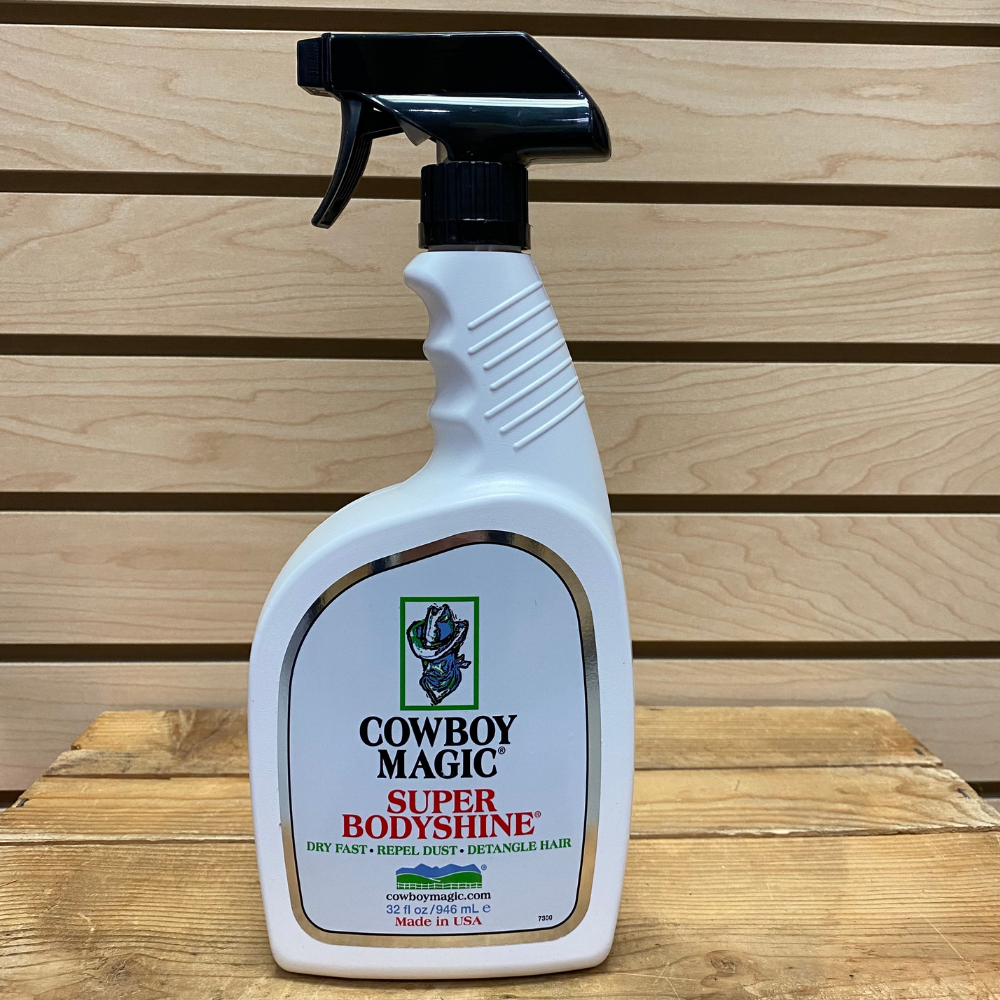 Cowboy Magic Super Bodyshine, 32 oz Spray