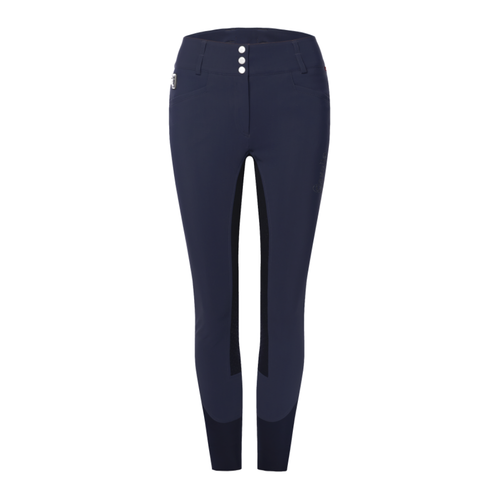 Cavallo Celine X Grip Full Seat Breeches, Dark Blue