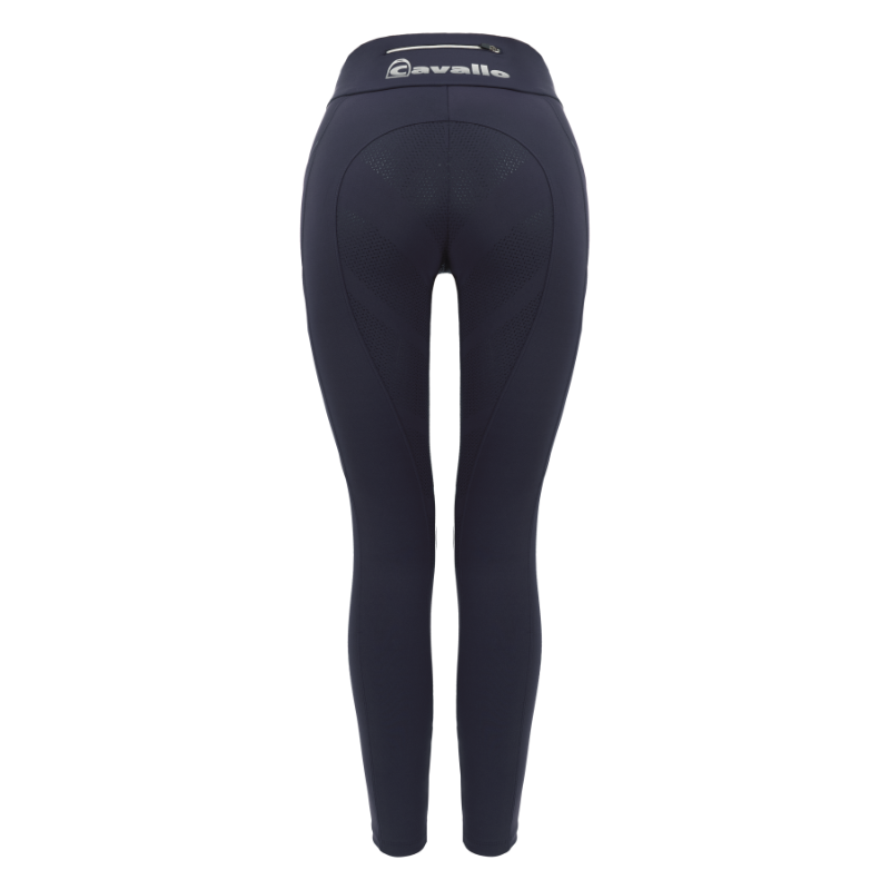 Cavallo Cavallana full grip winter riding legging back view.