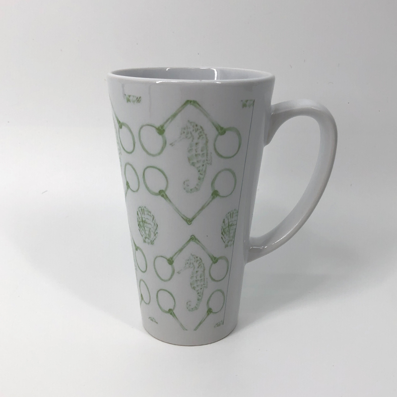 Sona Equestrian Seahorse & Bit Tall Mug