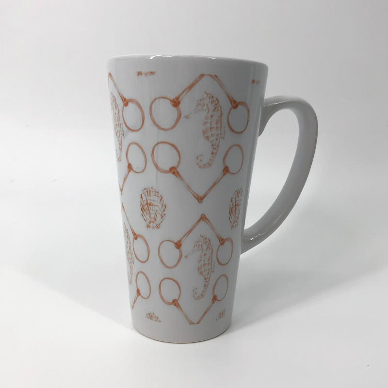 Sona Equestrian Seahorse & Bit Tall Mug