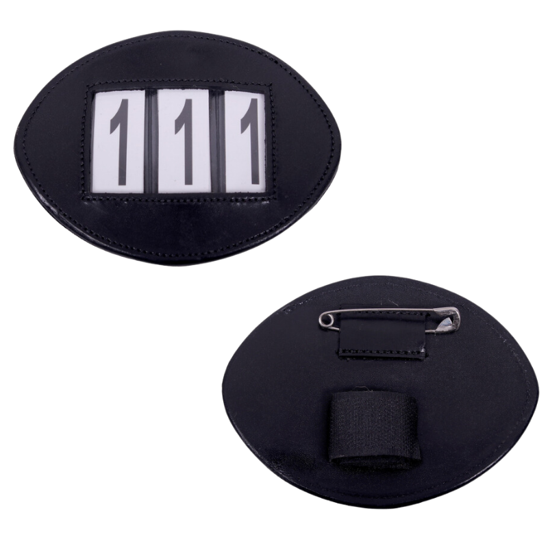 QHP Modeste Number Holder, Black