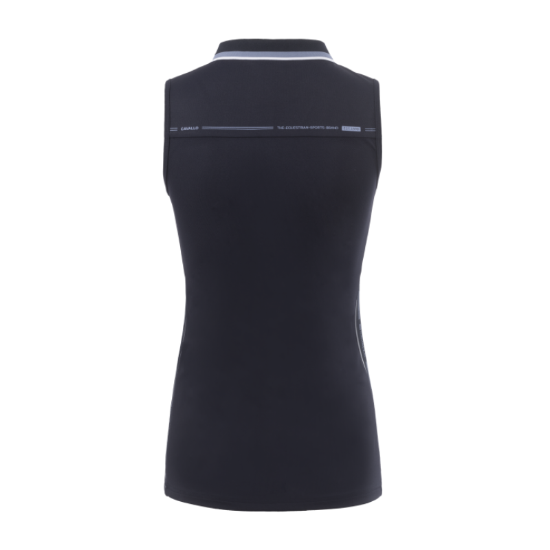 Cavallo Fleur Sleeveless Polo Shirt