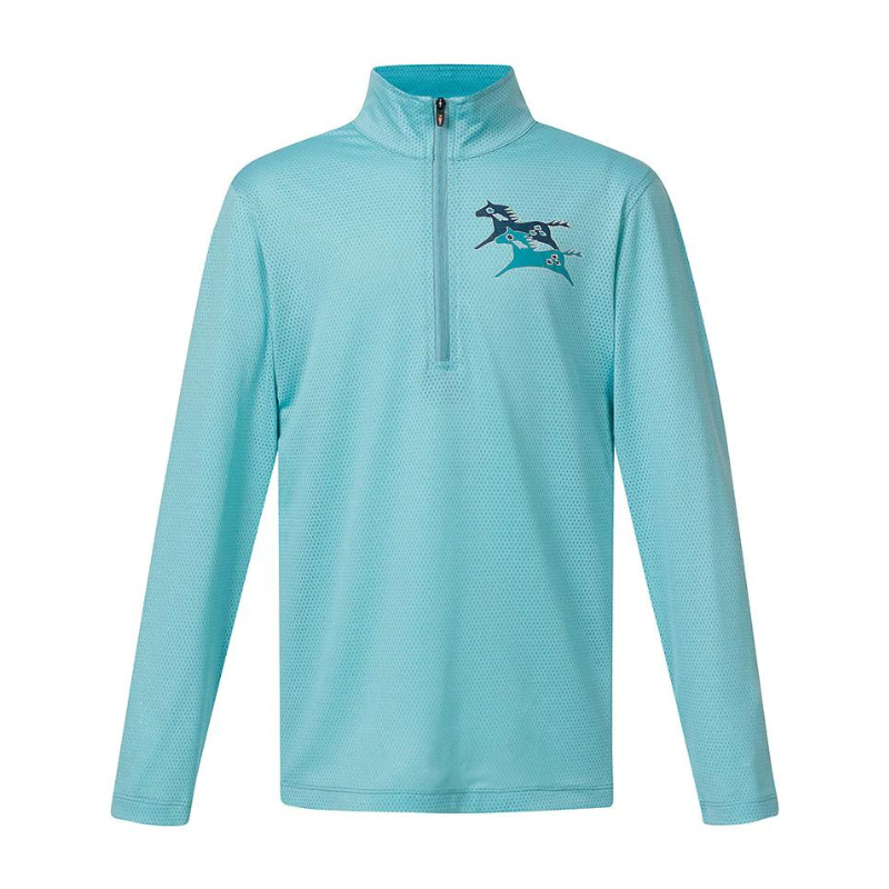 Kerrtis Kids Always Cool Ice Fil® Solid Long Sleeve Shirt