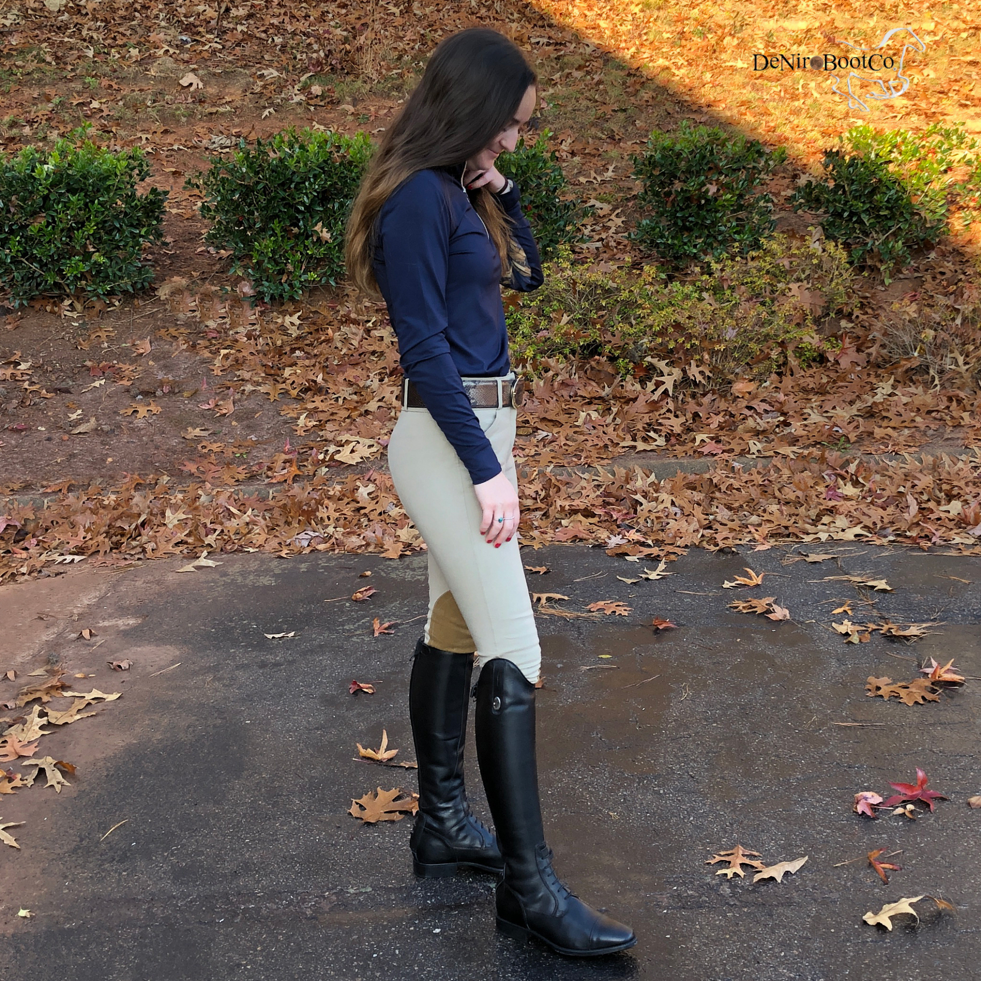 Tricolore riding boots on sale
