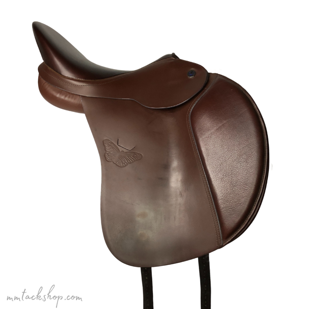 Used 17" HTF Sophie Butterfly All Purpose Saddle