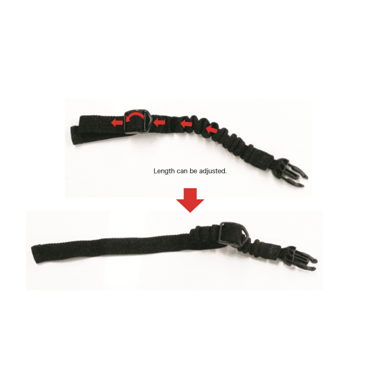 Hit-Air Adjustable Bungee Lanyard