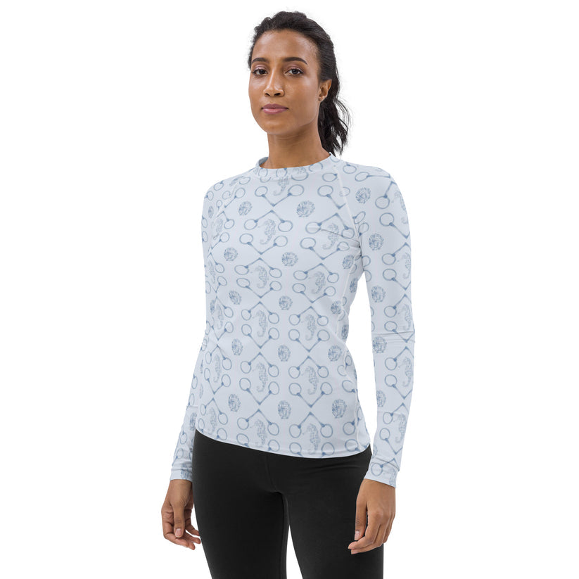 Sona Equestrian Seahorse and Bit Sunshirt