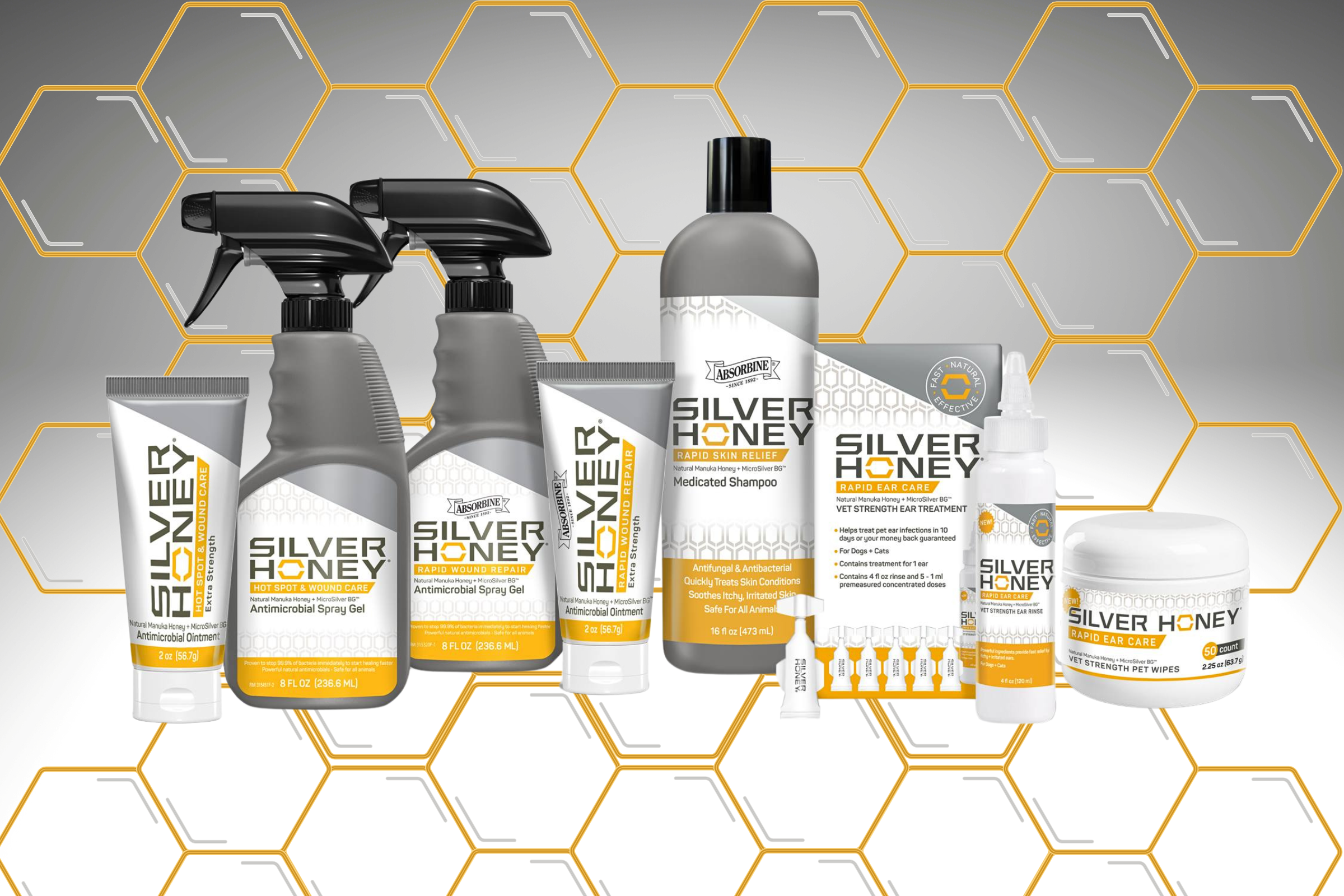 Silver Honey Products Product Line