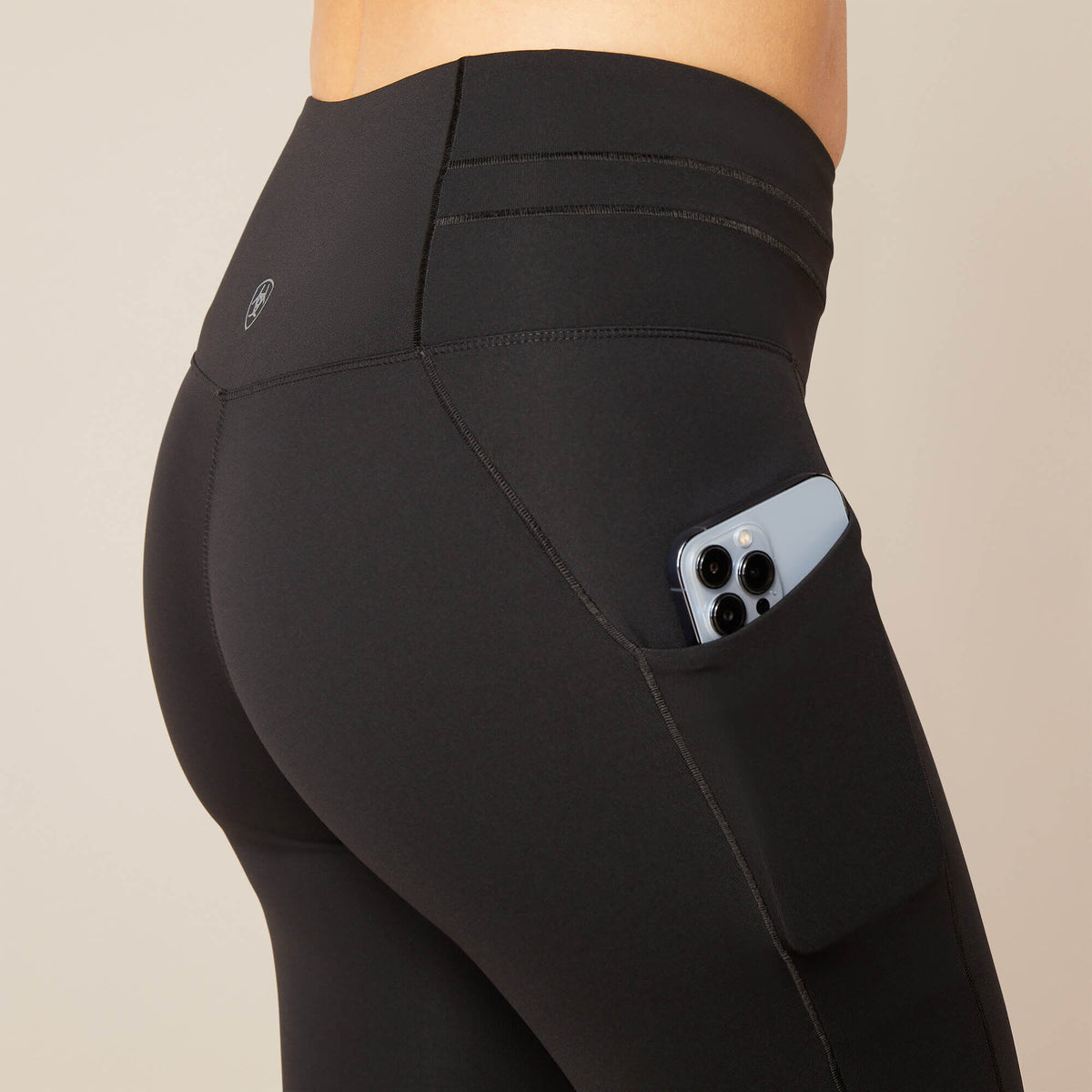 Ariat Eos 2.0 Knee Patch Tight, Black