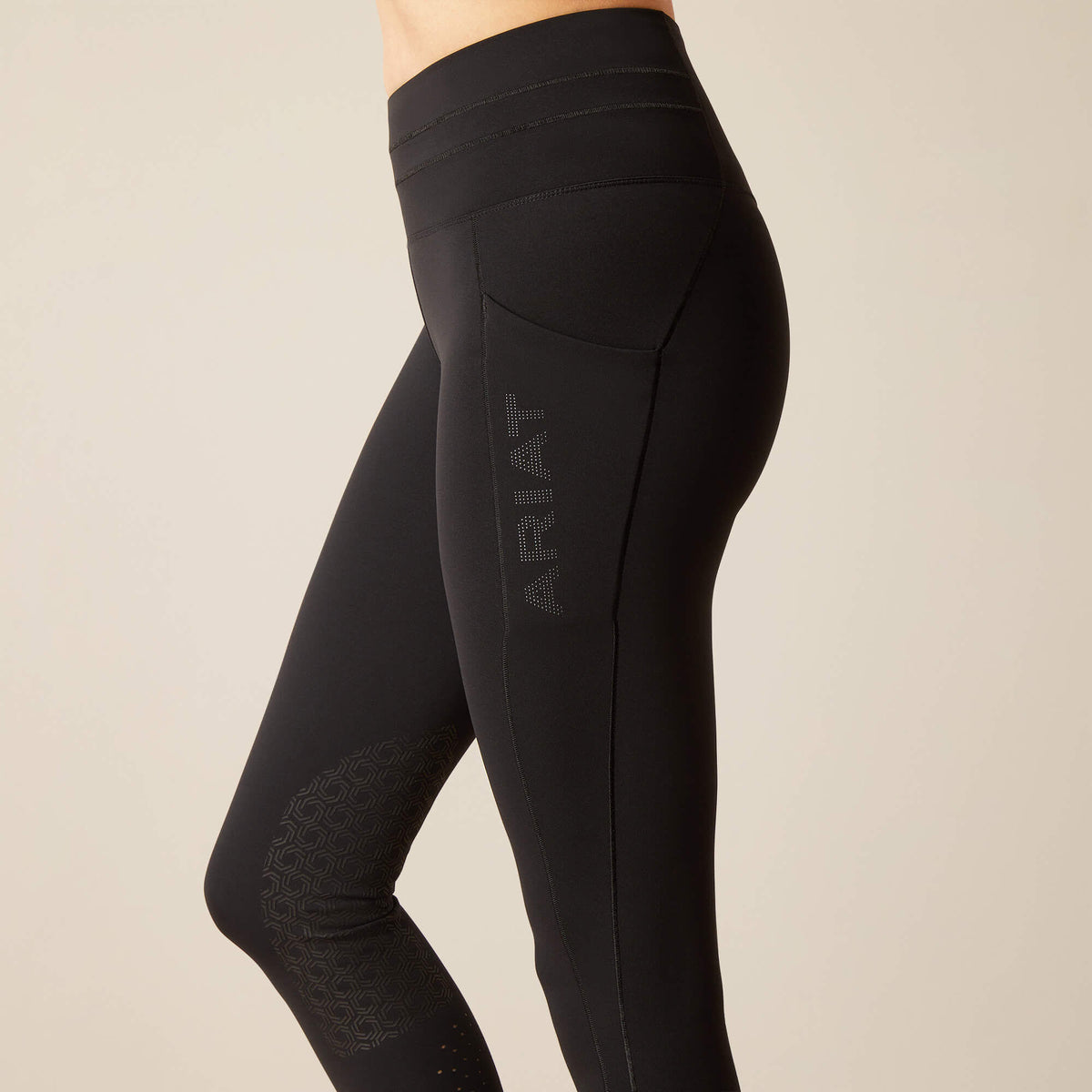 Ariat Eos 2.0 Knee Patch Tight, Black