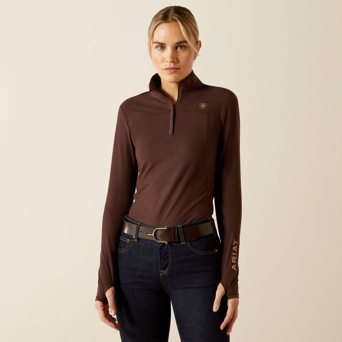 Ariat Lowell 3.0 1/4 Zip Baselayer, Java