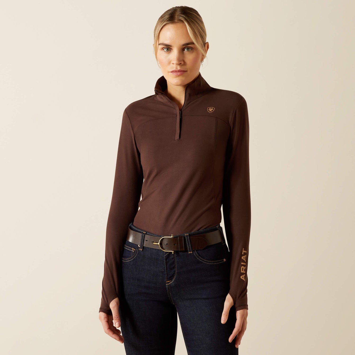 Ariat Lowell 3.0 1/4 Zip Baselayer, Java
