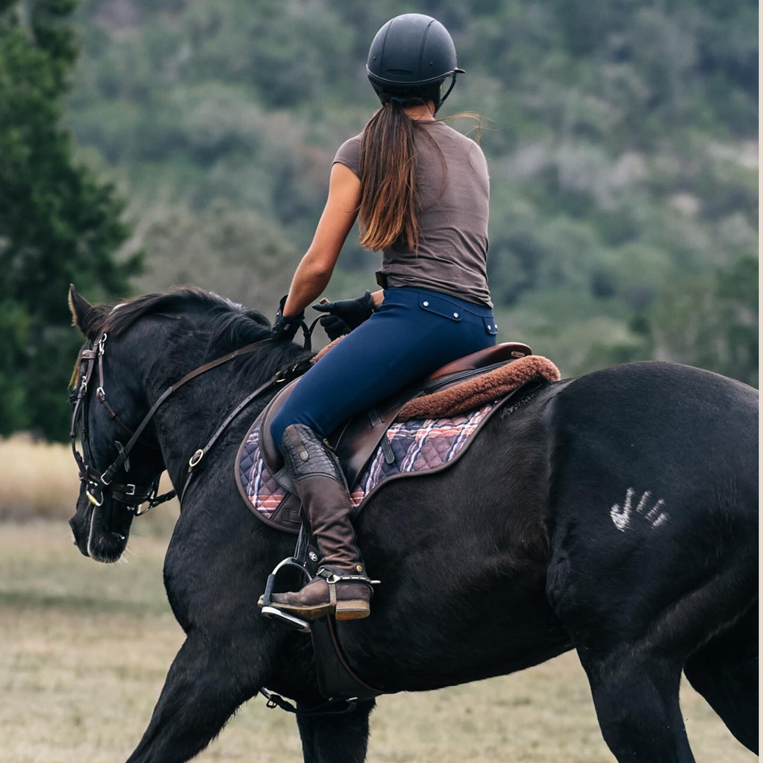 Sixteen Cypress Close Contact Pad, Field Plaid &amp; Hickory