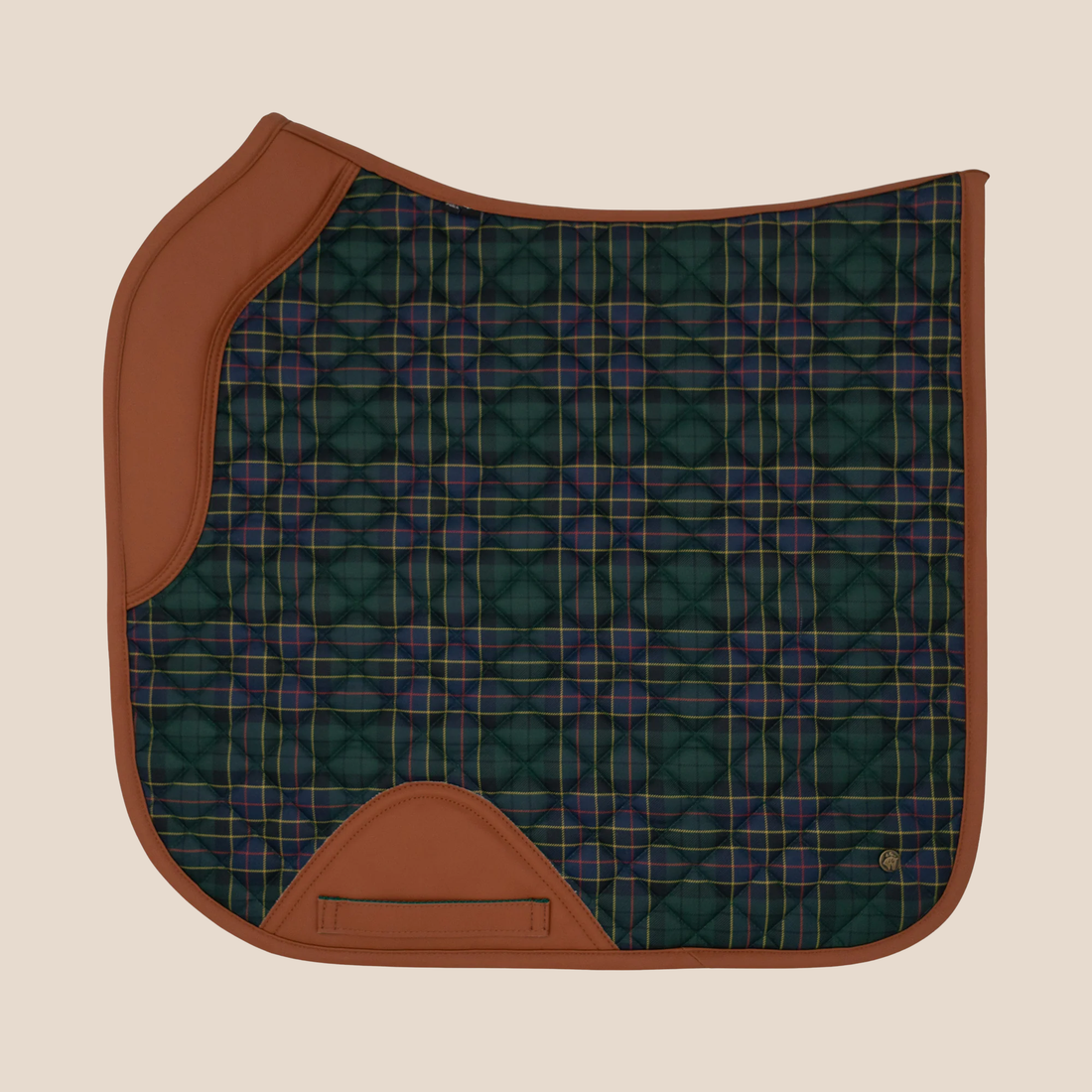 Sixteen Cypress Dressage Pad, Hunter Field Plaid