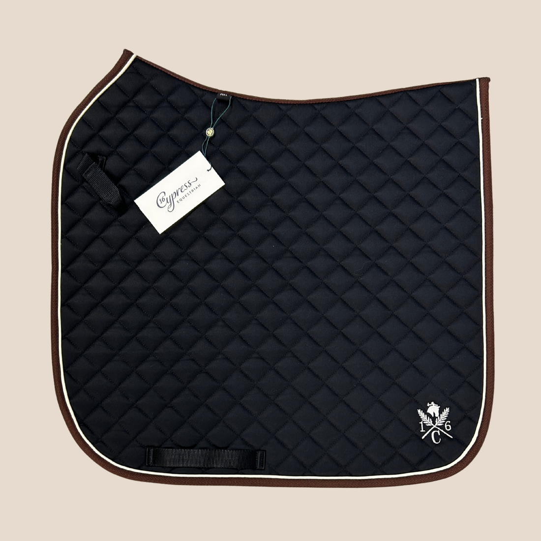 Sixteen Cypress Daily Sport Dressage Saddle Pad, Black