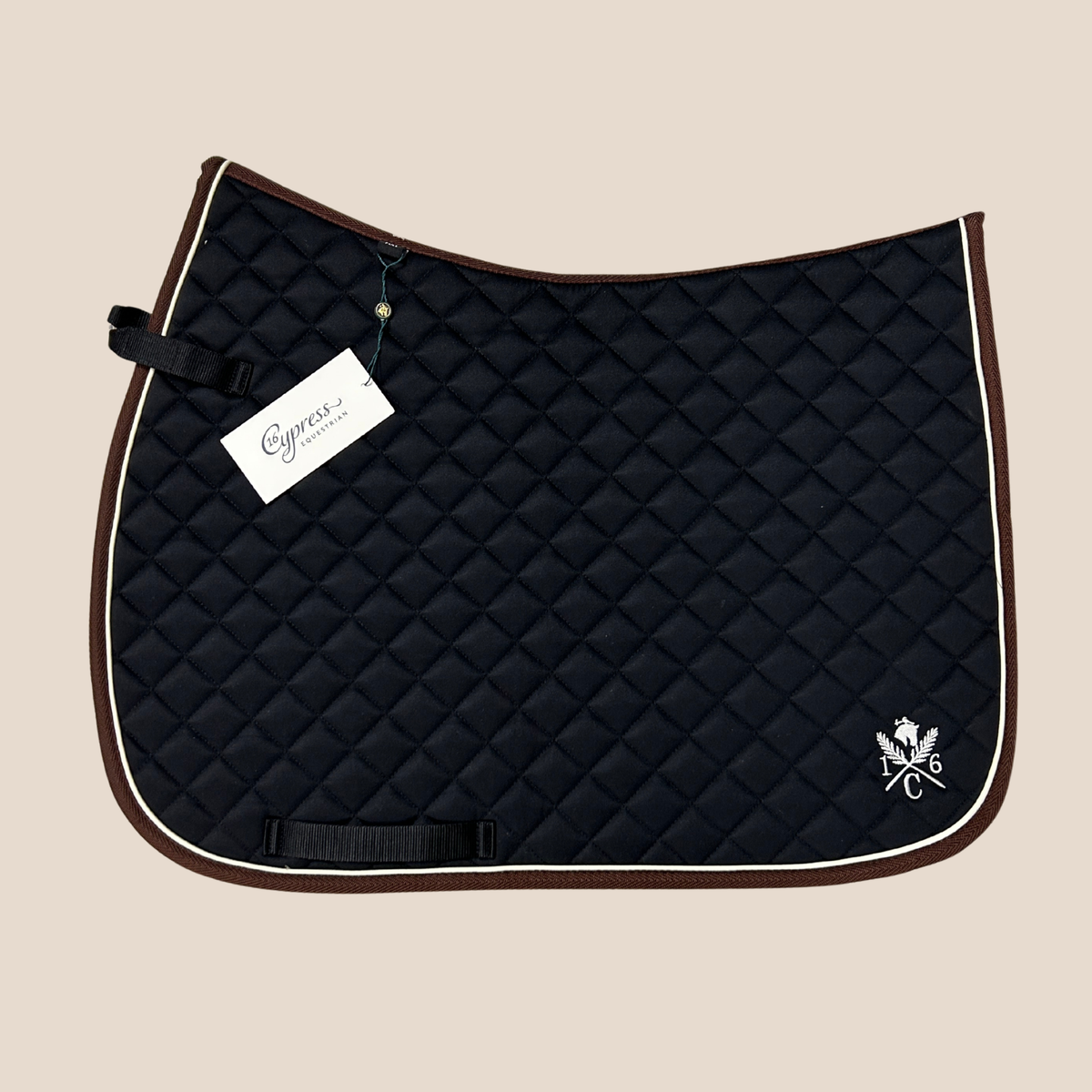 Sixteen Cypress Daily Sport Jumper Saddle Pad, Black