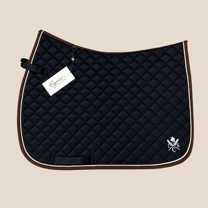 Sixteen Cypress Daily Sport Jumper Saddle Pad, Black