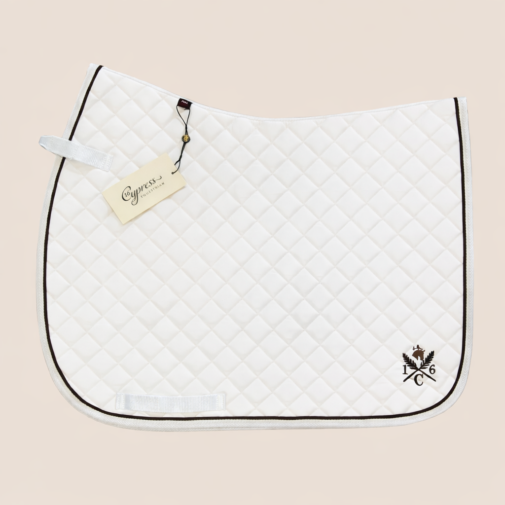 Sixteen Cypress Daily Sport Jumper Saddle Pad, White