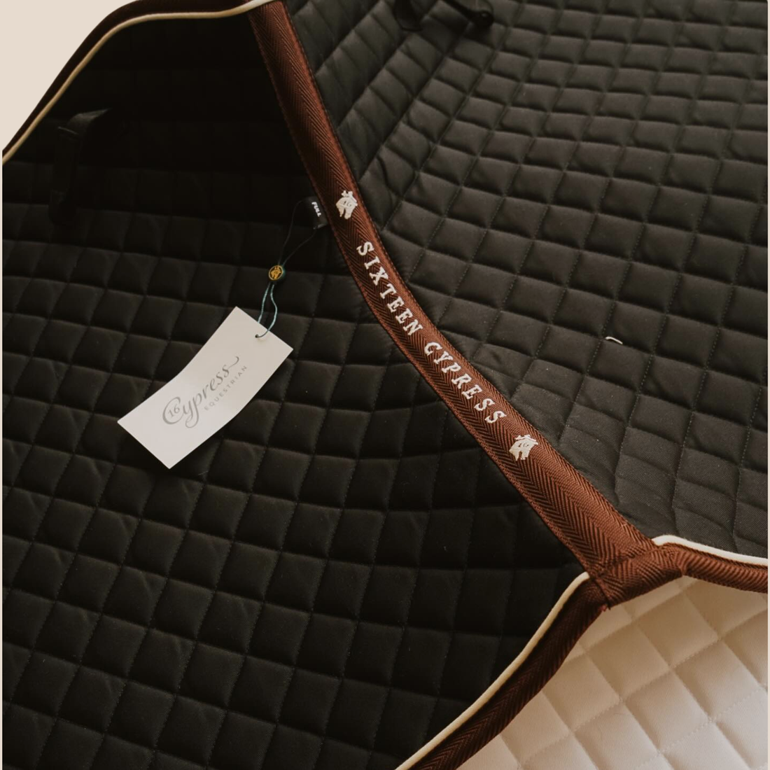 Sixteen Cypress Daily Sport Dressage Saddle Pad, Black