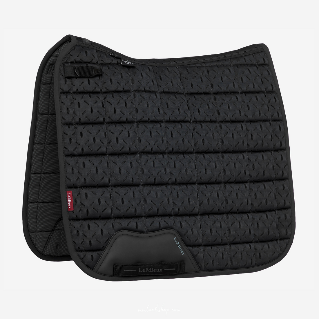 LeMieux 3D Mesh Self-Cool Dressage Square Pad, Black