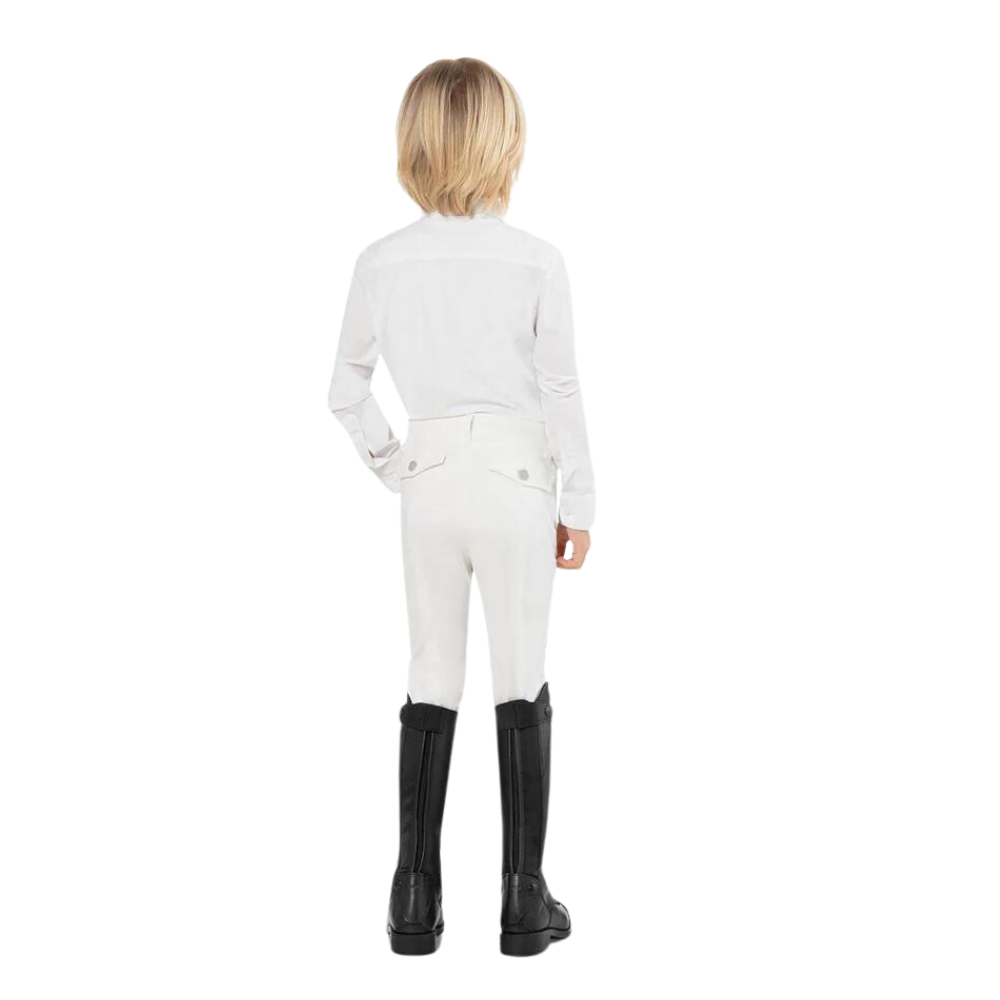 EGO 7 Junior Jumping EJ Breech, White