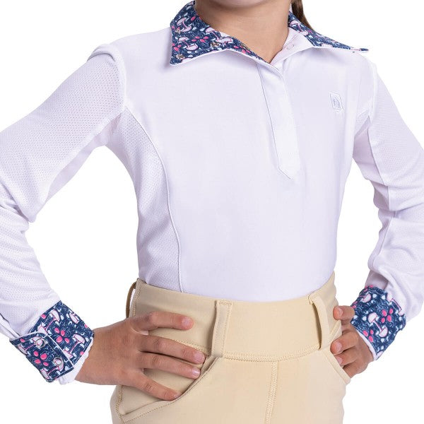 Romfh Sarah Child Long Sleeve Show Shirt, LillyBits