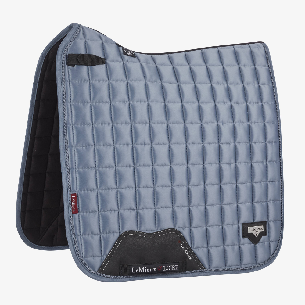 LeMieux Loire Classic Dressage Square Pad, Ice Blue