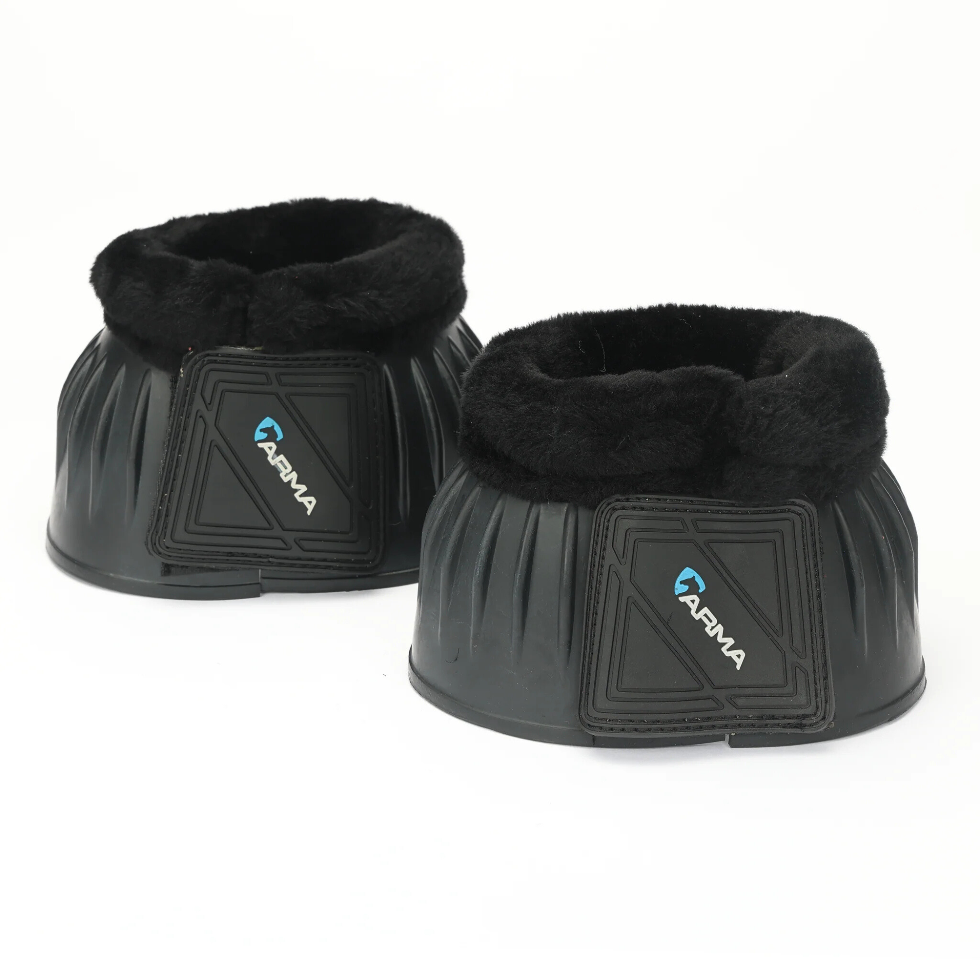 ARMA Fleece Top Over Reach Bell Boots BLACK