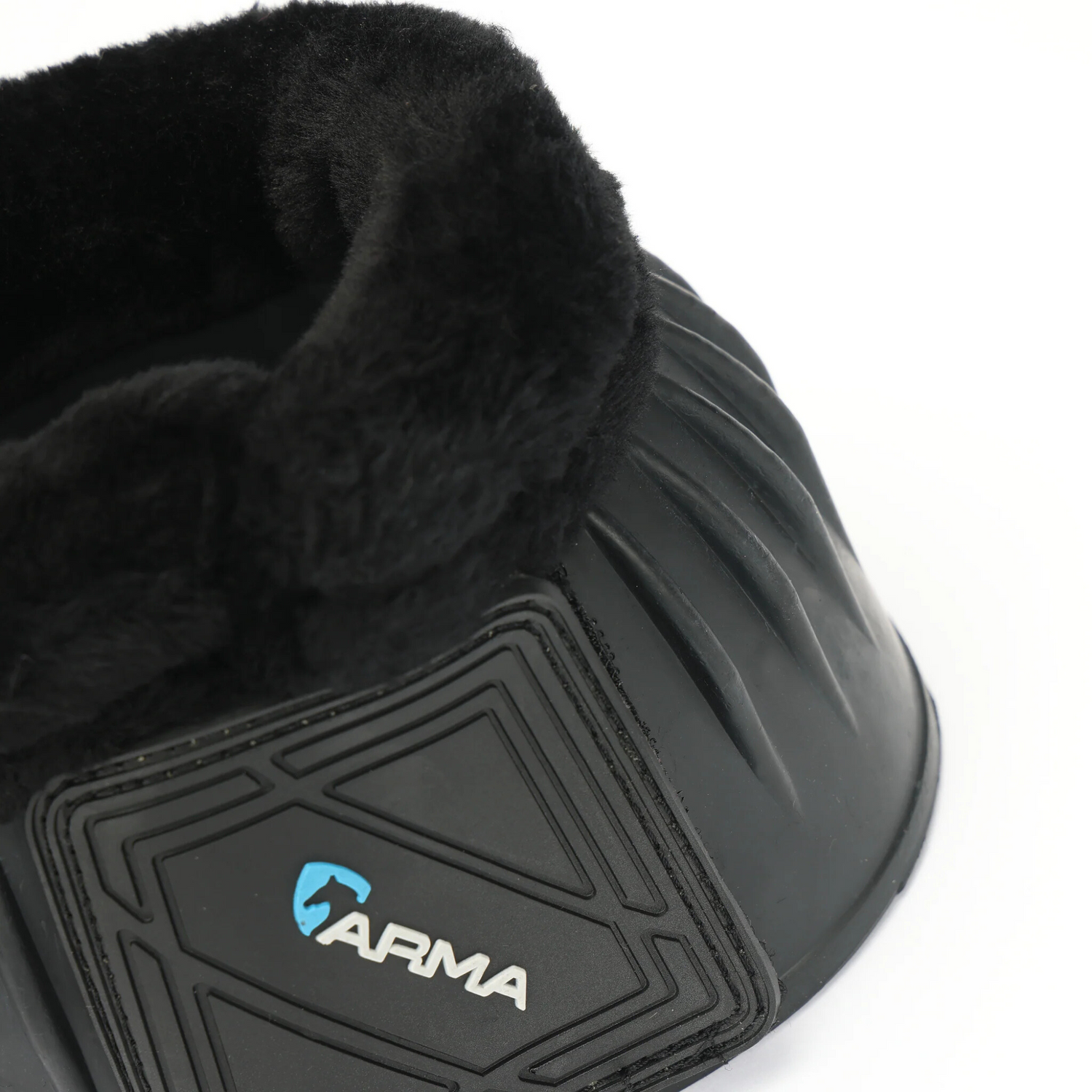 ARMA Fleece Top Over Reach Bell Boots BLACK