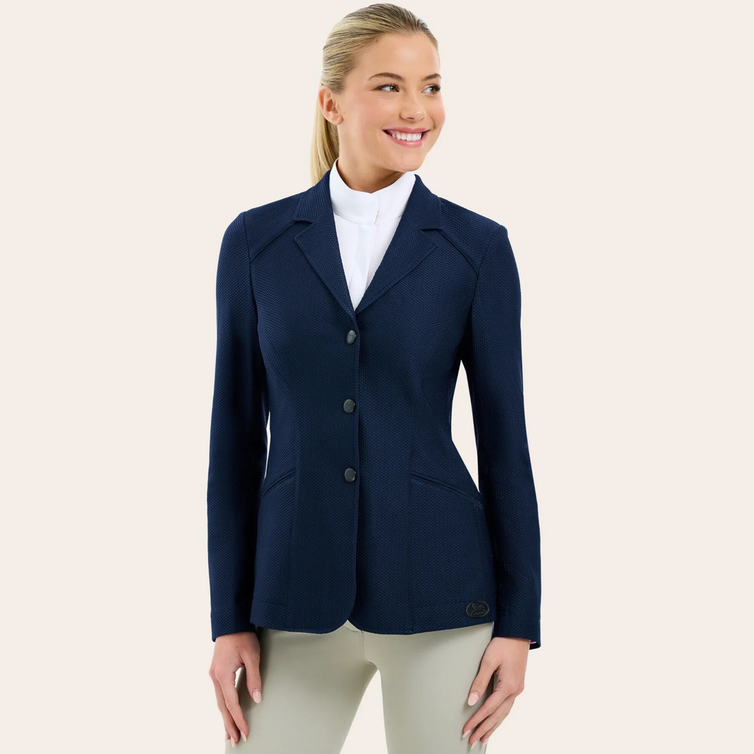 R.J. Classics Addison Air Mesh Show Coat, Navy