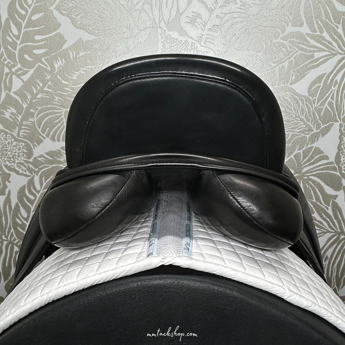 Used 18" Aires de Haute by Equine Inspired Dressage Saddle, Crafted By Frank Baines